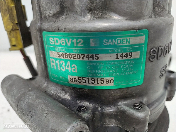 Compressor Ar Condicionado Peugeot 307 (3A/C) - 5