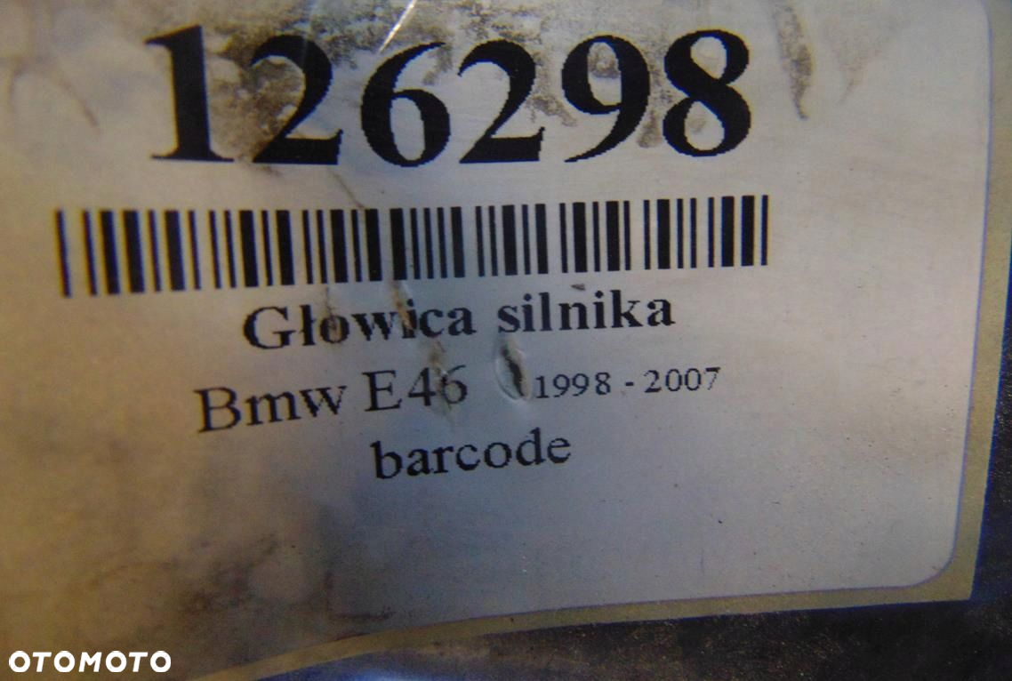 BMW E46 2.0 D GŁOWICA SILNIKA 1769050.11 - 11