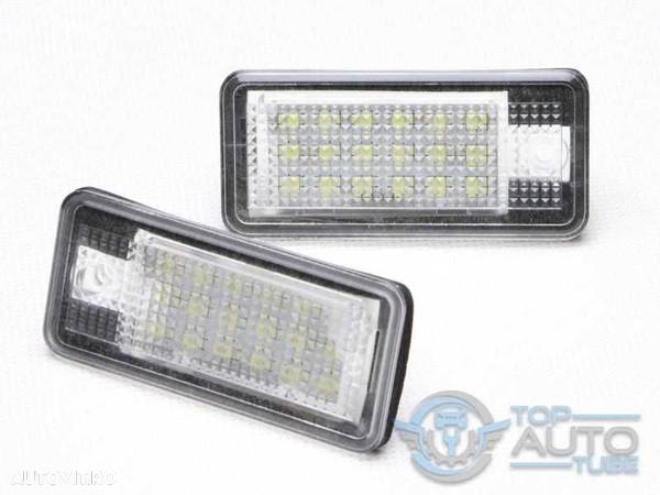 Lampi led fara eroare numar inmatriculare Audi A3,A4,A6,RS4,RS6,Q7,A8 - 1