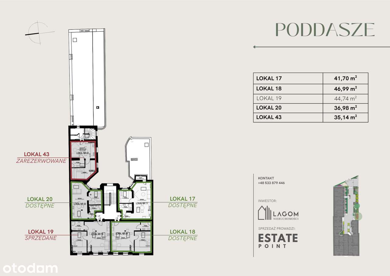 GARBARY 62 | MIESZKANIE NR 20 - klimatyczne poddasze, klimatyzacja-4
