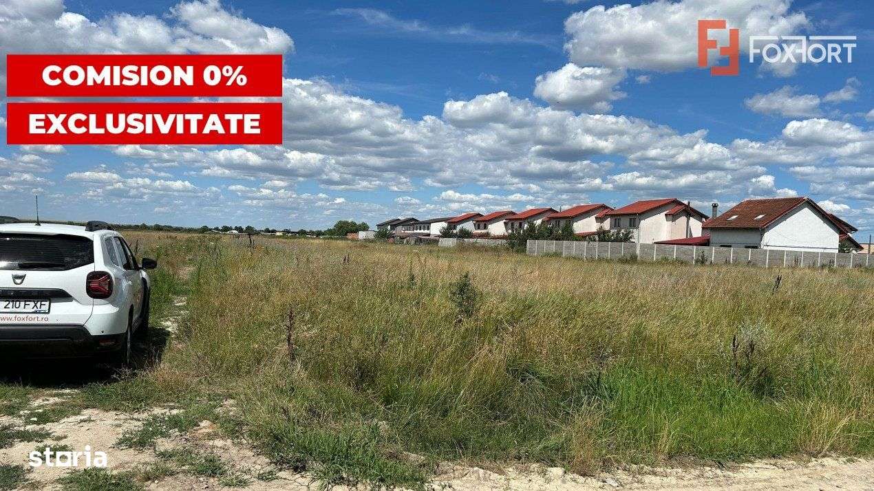 COMISION 0% Vanzare teren intravilan, 743 mp - Covaci - Imagine principală: 2/4