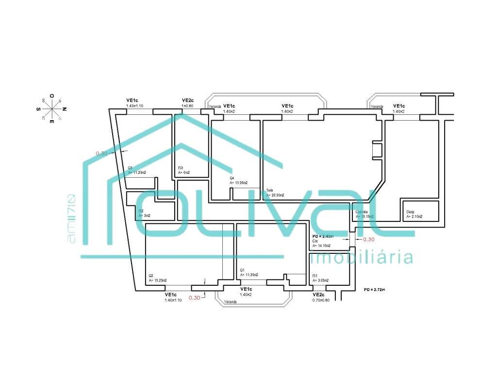 T4 com Arrecadação e Garagem Box no Centro de Benavente - Excelente...-36