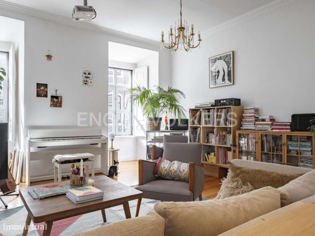 T4 Exclusivo na Lapa, tradição lisboeta com conforto moderno - Grande imagem: 3/27