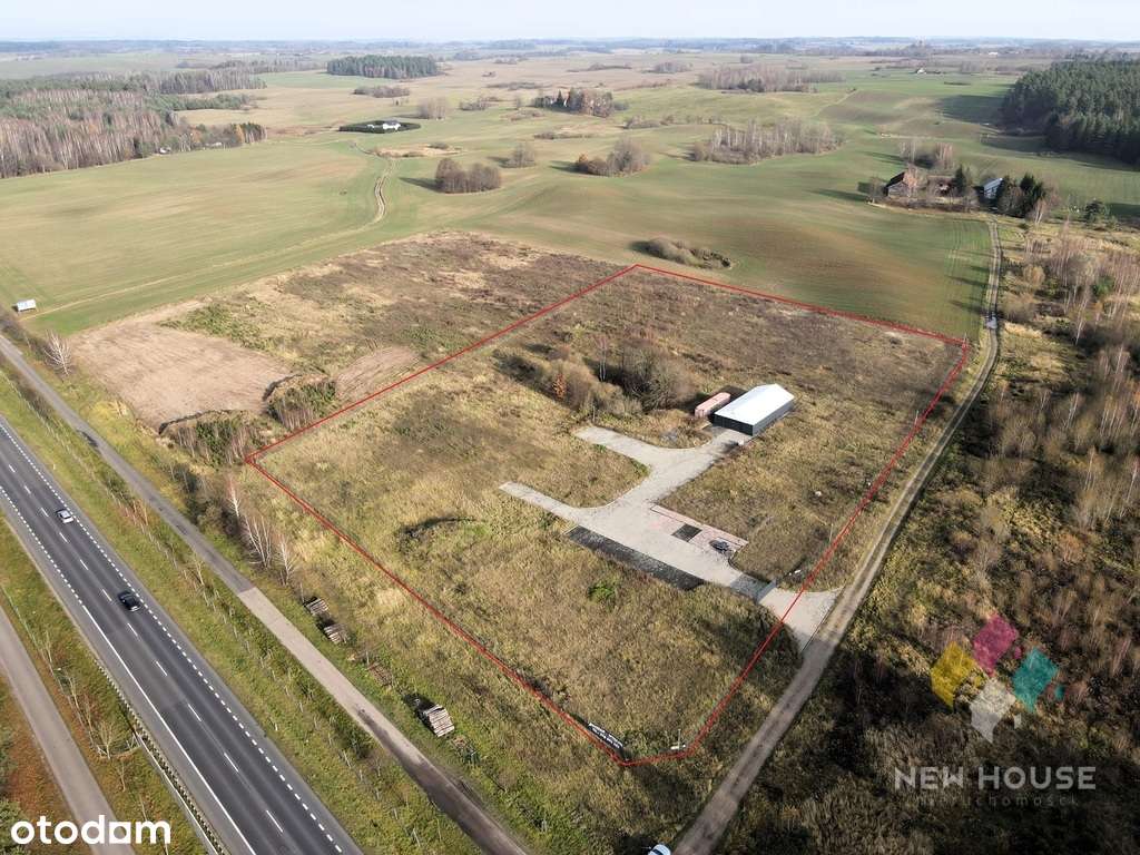 Spręcowo- działka usługowa produkcja, magazyny-0