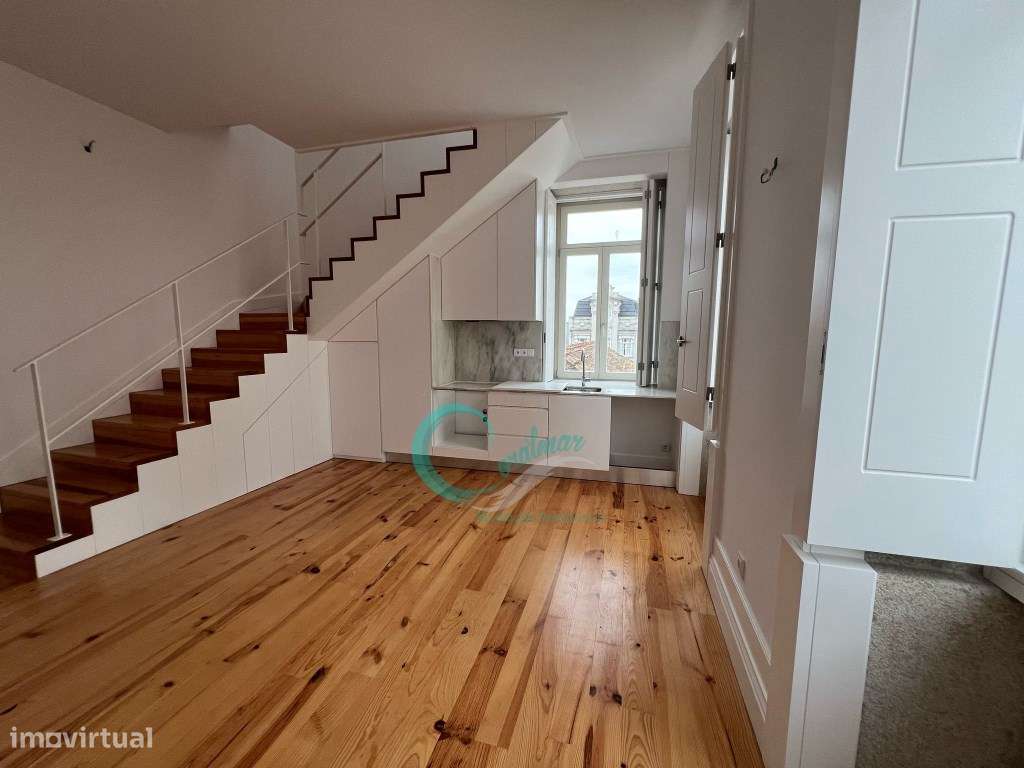 Apartamento T1 Duplex de Luxo, Novo, Mercado de Matosinhos - Grande imagem: 1/21