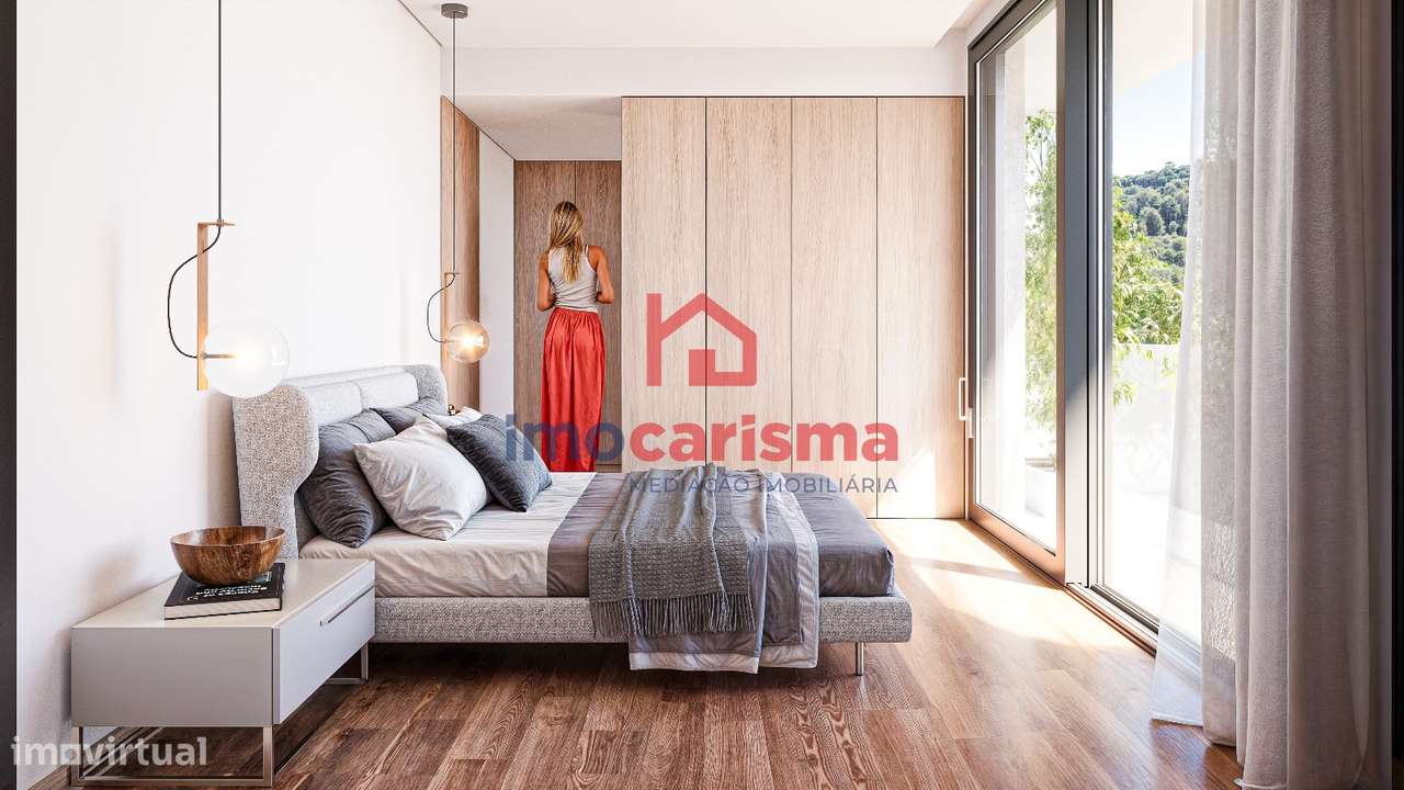 Moradia Geminada T3 em Construção em São Paio, Vizela - Grande imagem: 5/11