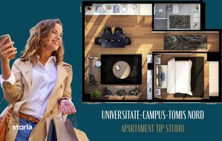 Apartament tip Studio / Campus-Tomis Nord