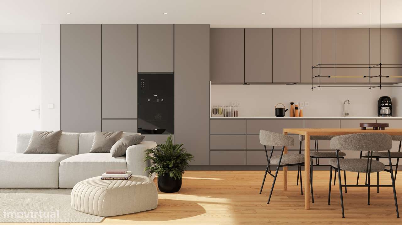 Apartamento T2 em construção com varanda de 14 m2 em Serralves - Porto-8