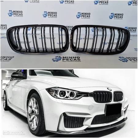 Grelhas Frontais BMW (F30/31) Look M3 - 1