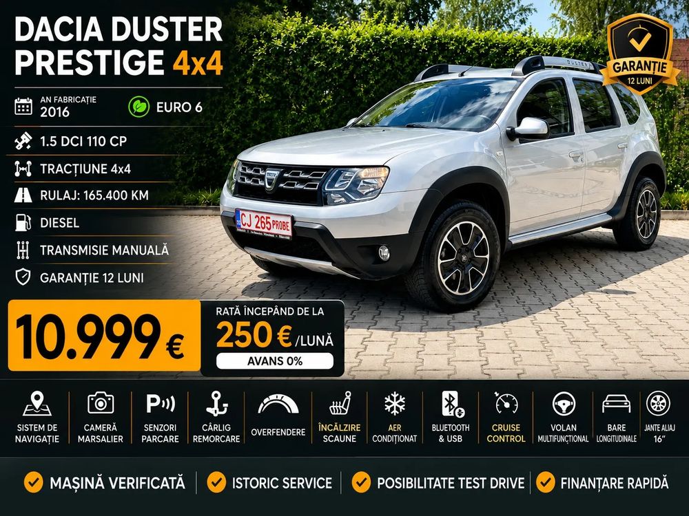 Dacia Duster I [2010 - 2017] 1.5 dCi 4x4 Prestige 2016