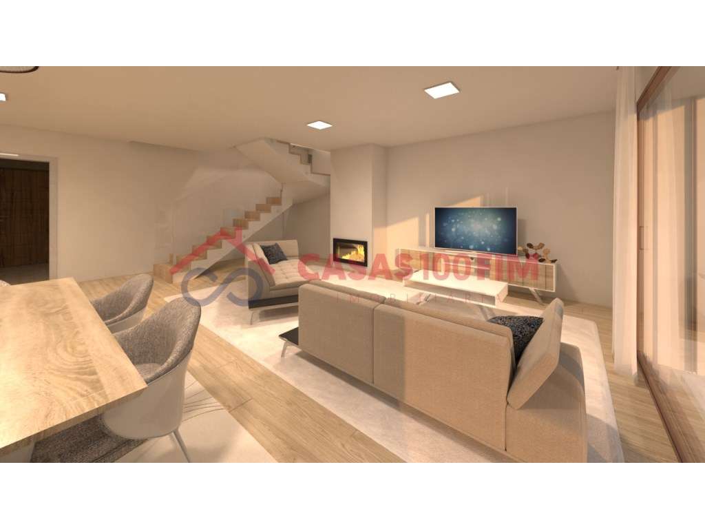 Moradias V3+1 de arquitetura moderna em construção na Jardoeira, Ba...-16