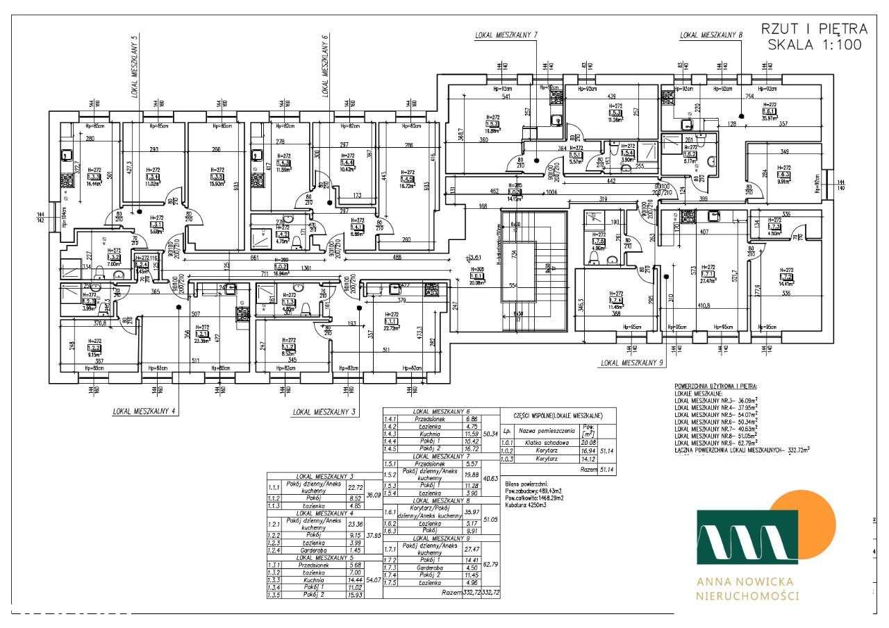 mieszkanie | Borów | 42,03 m2 | miejsce postojowe | komórka lokatorska-8