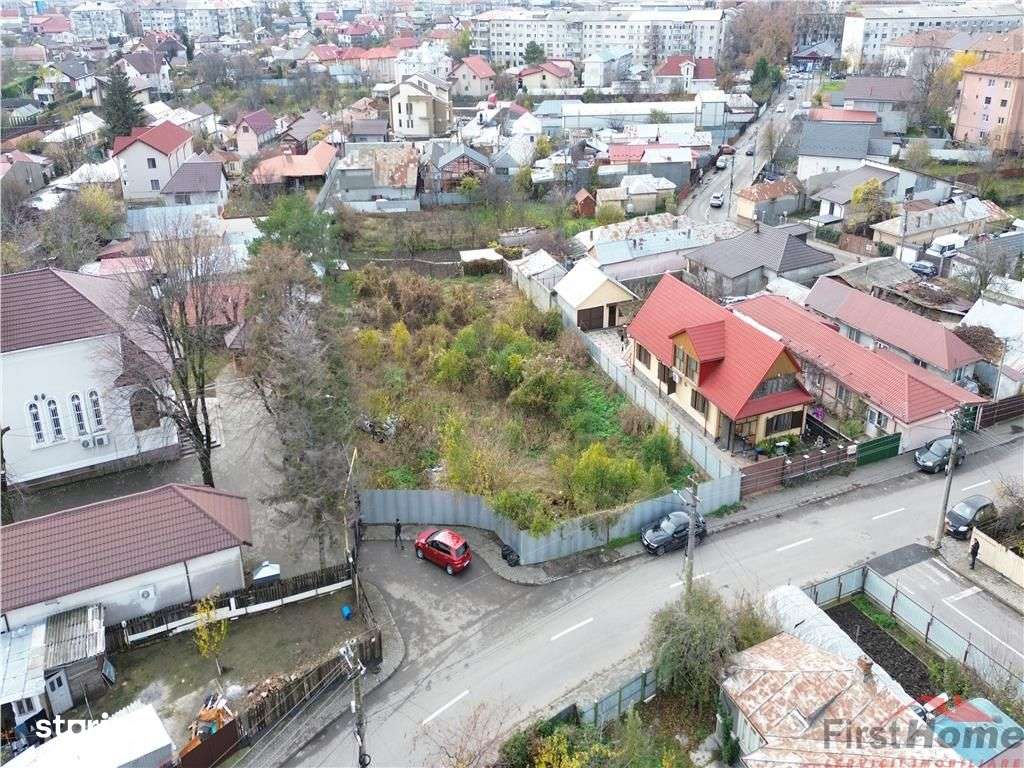 teren 1.616 mp, D=28 ml, central zona case, autorizatie 3 cladiri P+2 - Imagine principală: 4/13