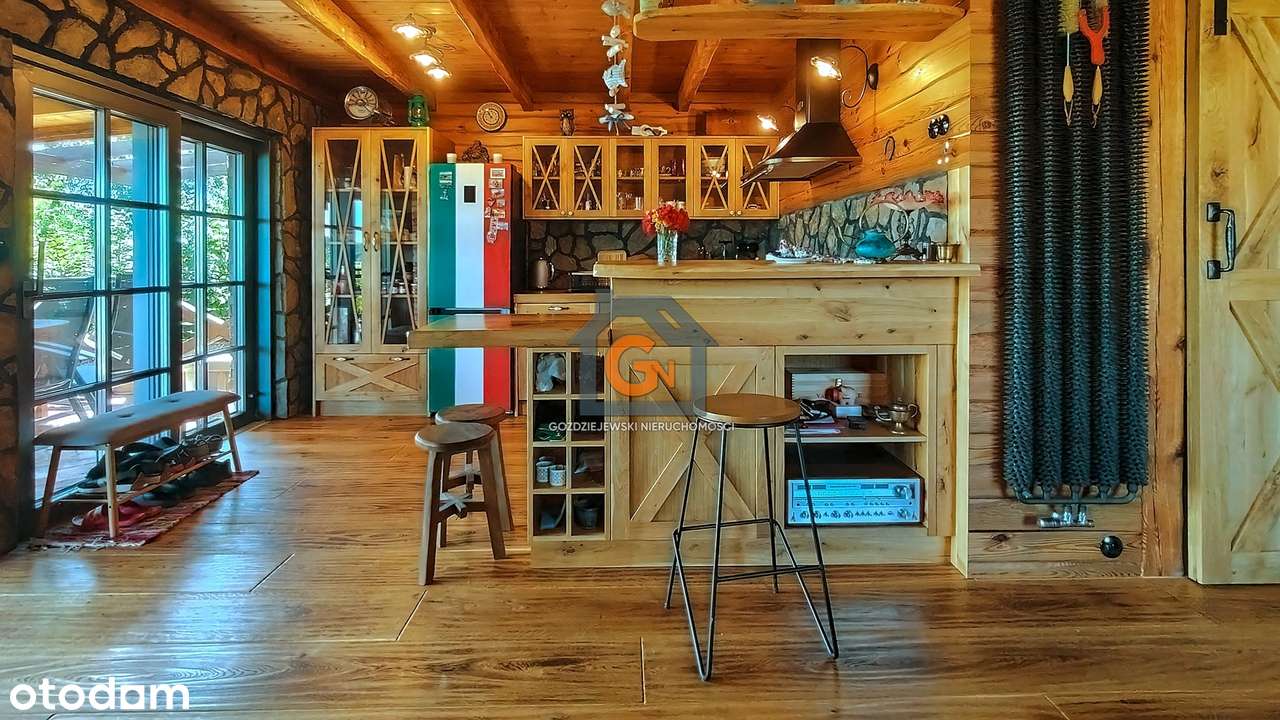 Dom nad jeziorem w Spalona z unikalnym klimatem wiejskiej chaty-8