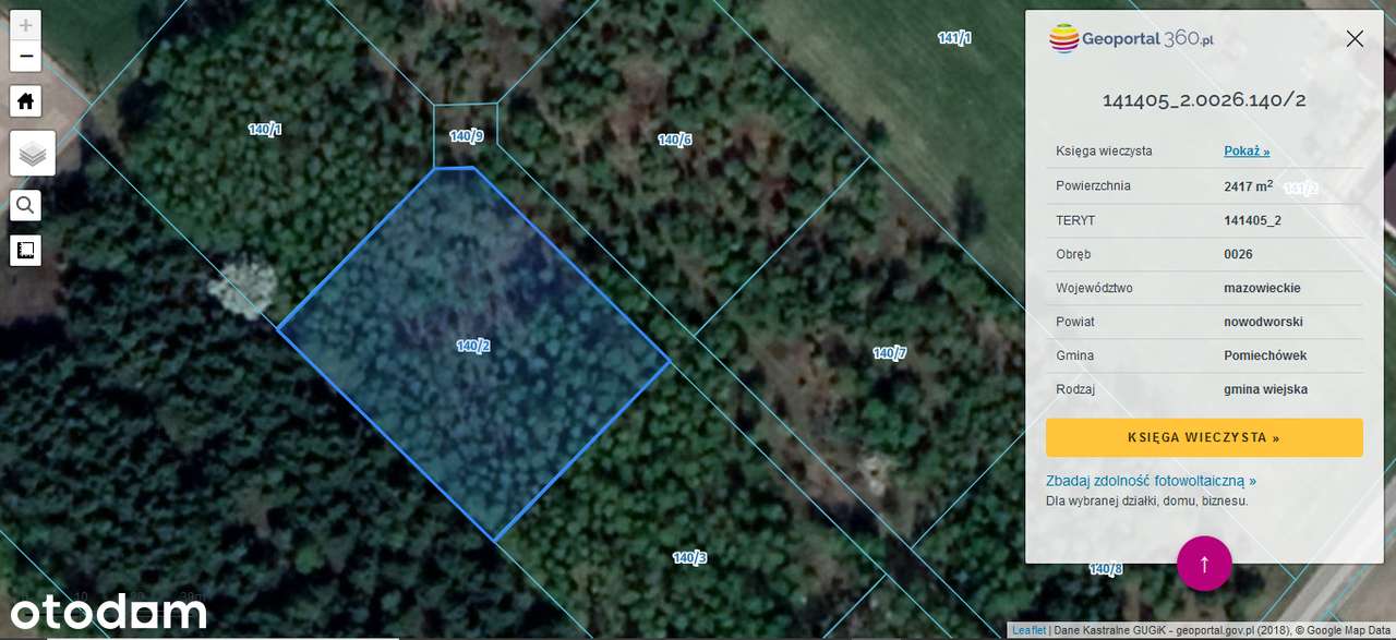 Wymysły- 7 działek budowlanych OFERTA DLA DEWELOPERA pod osiedle domów-12