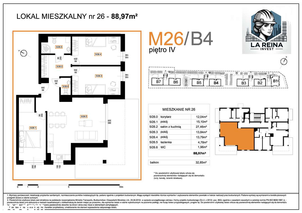 4 pokojowe mieszkanie w stanie deweloperskim, odbiór marzec 2026-5