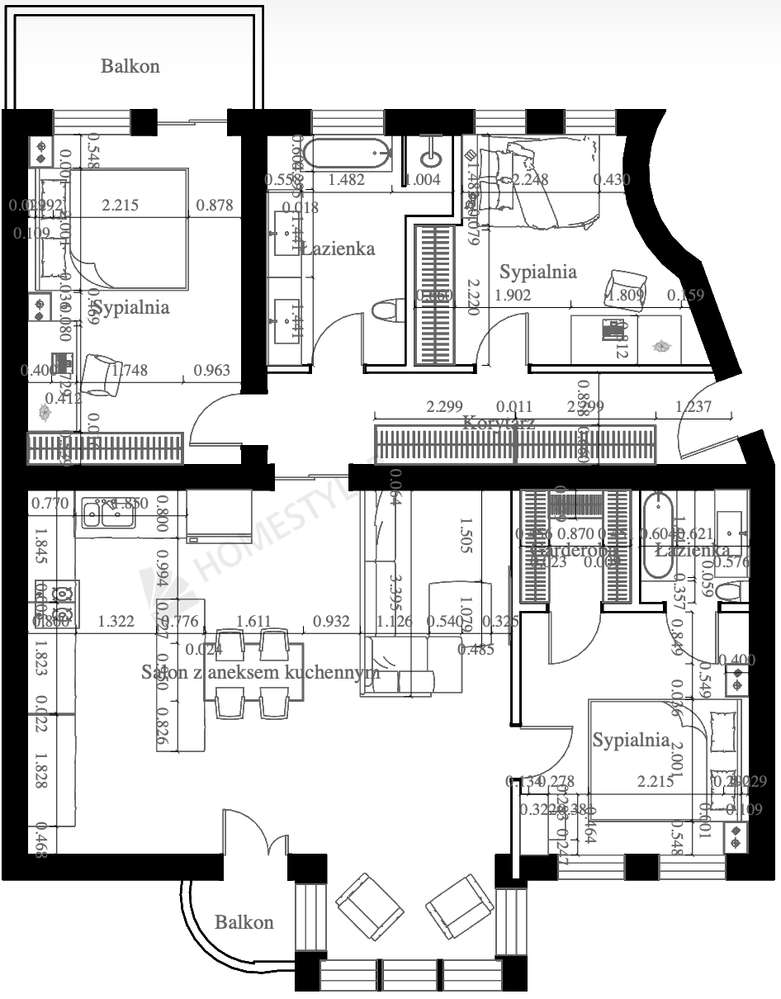 Pałacowe mieszkanie w pięknej kamienicy-13