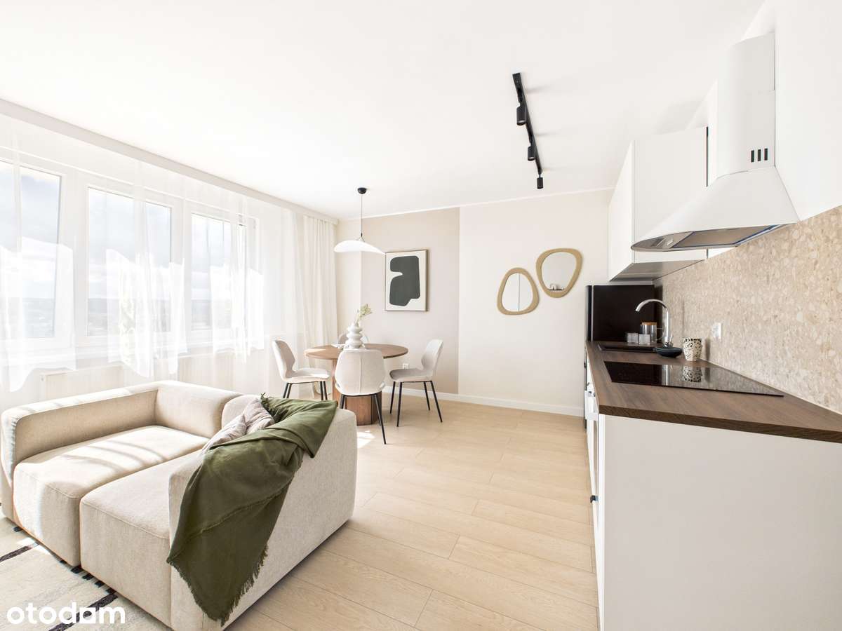 Gdynia Redłowo – 45 m² | 2 pokoje + biuro/garderoba | 10 min do morza - Pełny obrazek: 4/17