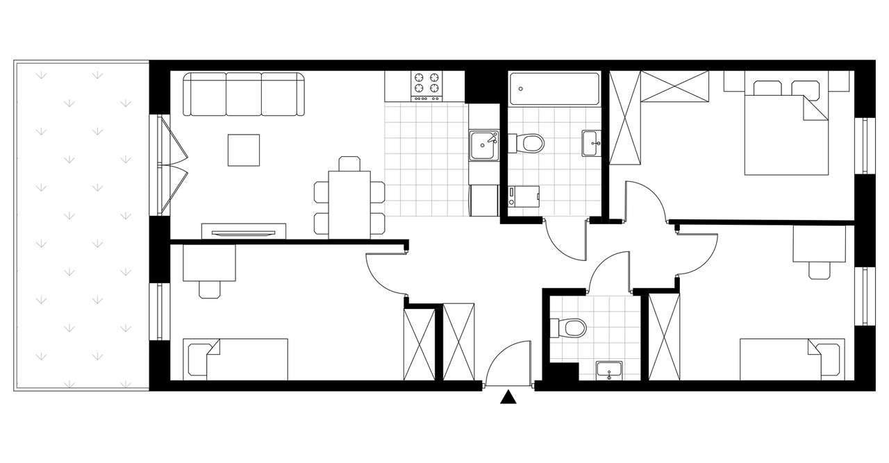 cicha okolica | Park Kościuszki | o.podłogowe - Pełny obrazek: 4/9