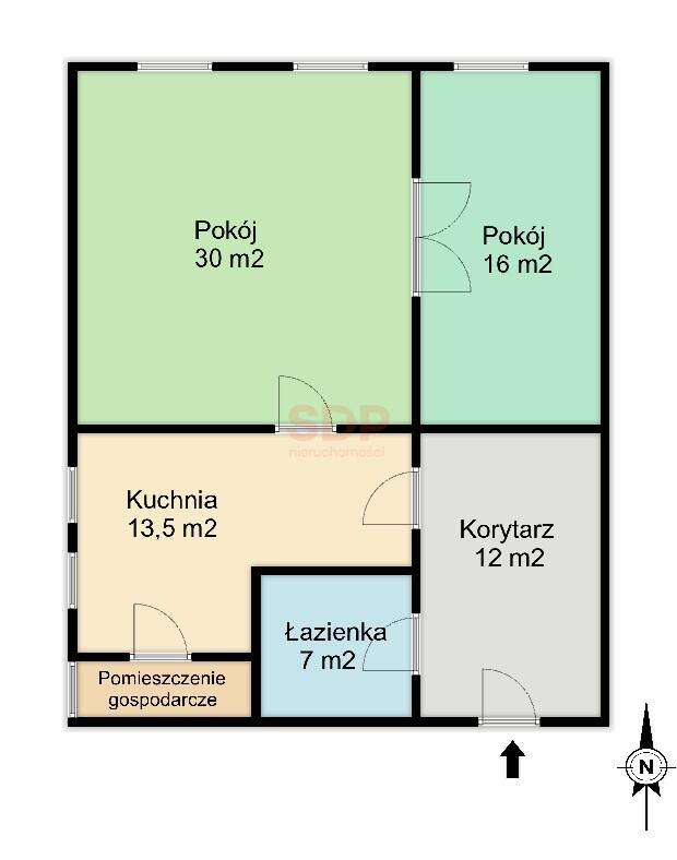 Klimatyczne 2 pokoje w kamienicy, z ogrodem - Pełny obrazek: 3/20
