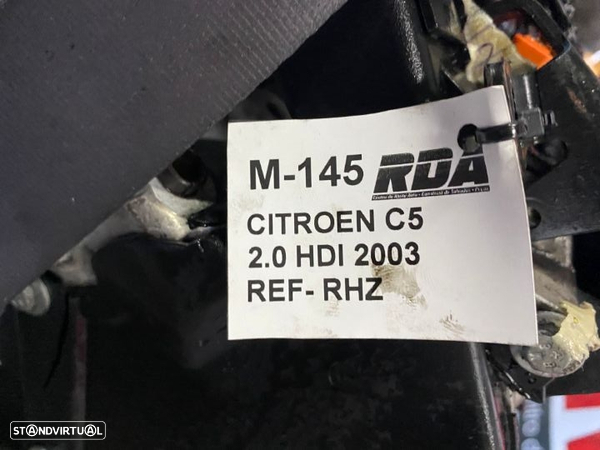 M145 Motor Citroën C5 2.0 Hdi 2003 Ref- RHZ - 5