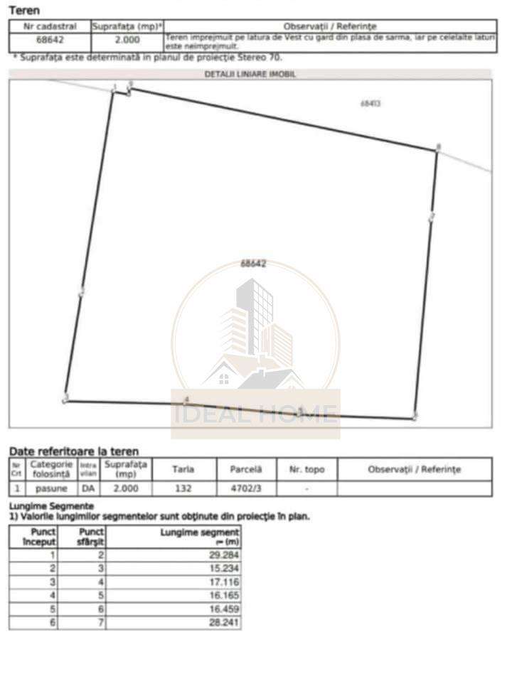 Teren Intravilan - toate utilitatile - la 8 KM de Centrul Iasiului - Imagine principală: 3/3