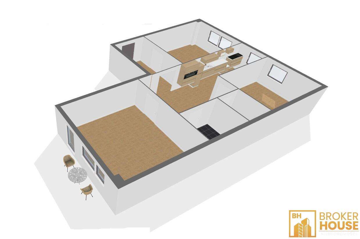 Przestronne i jasne mieszkanie na parterze z dużym balkonem!-17