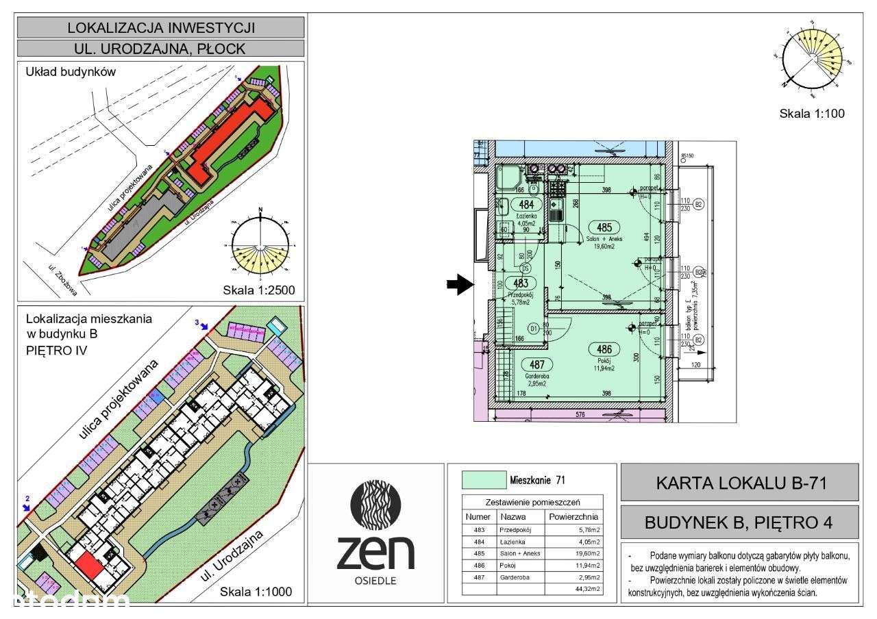 Mieszkanie Osiedle Zen/ 44,32 m2-13