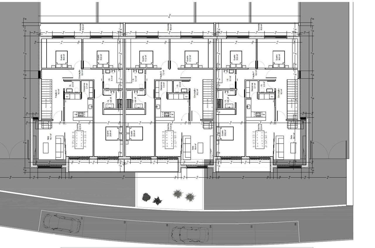 Moradia T3 em Lousada | Terraço e Garagem-52