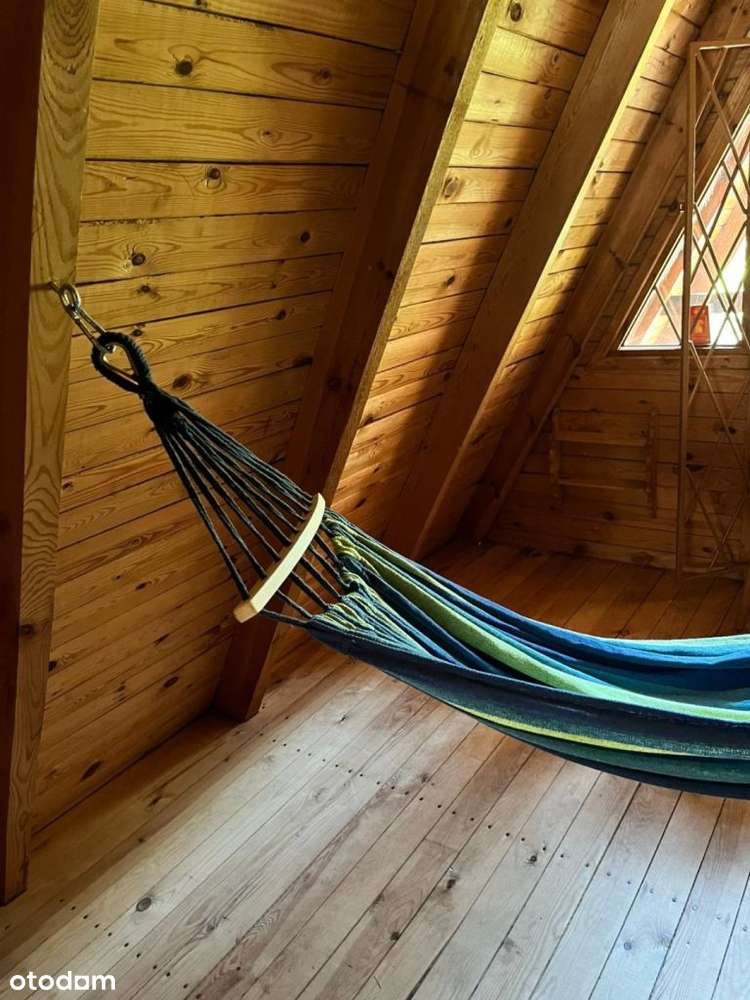 Dom drewniany letniskowy przy lesie Działka 955m-16