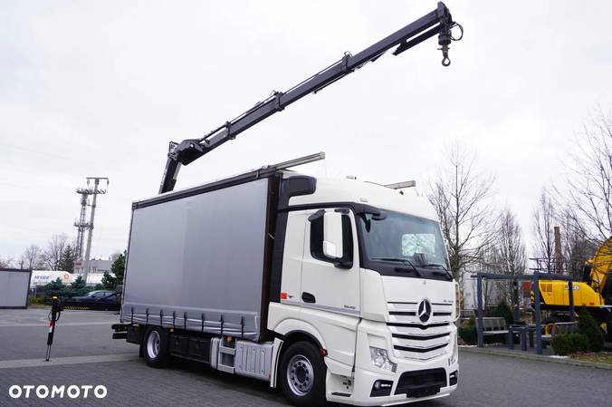 Mercedes-Benz Actros 1845 4x2 E6 / HDS HIAB / Firanka / 2 sztuki - 2