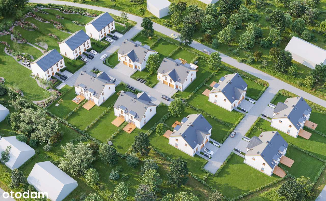 Nowoczesny dom z bardzo dużym ogrodem, Pompa ciepła, Rekuperacja - Pełny obrazek: 5/5