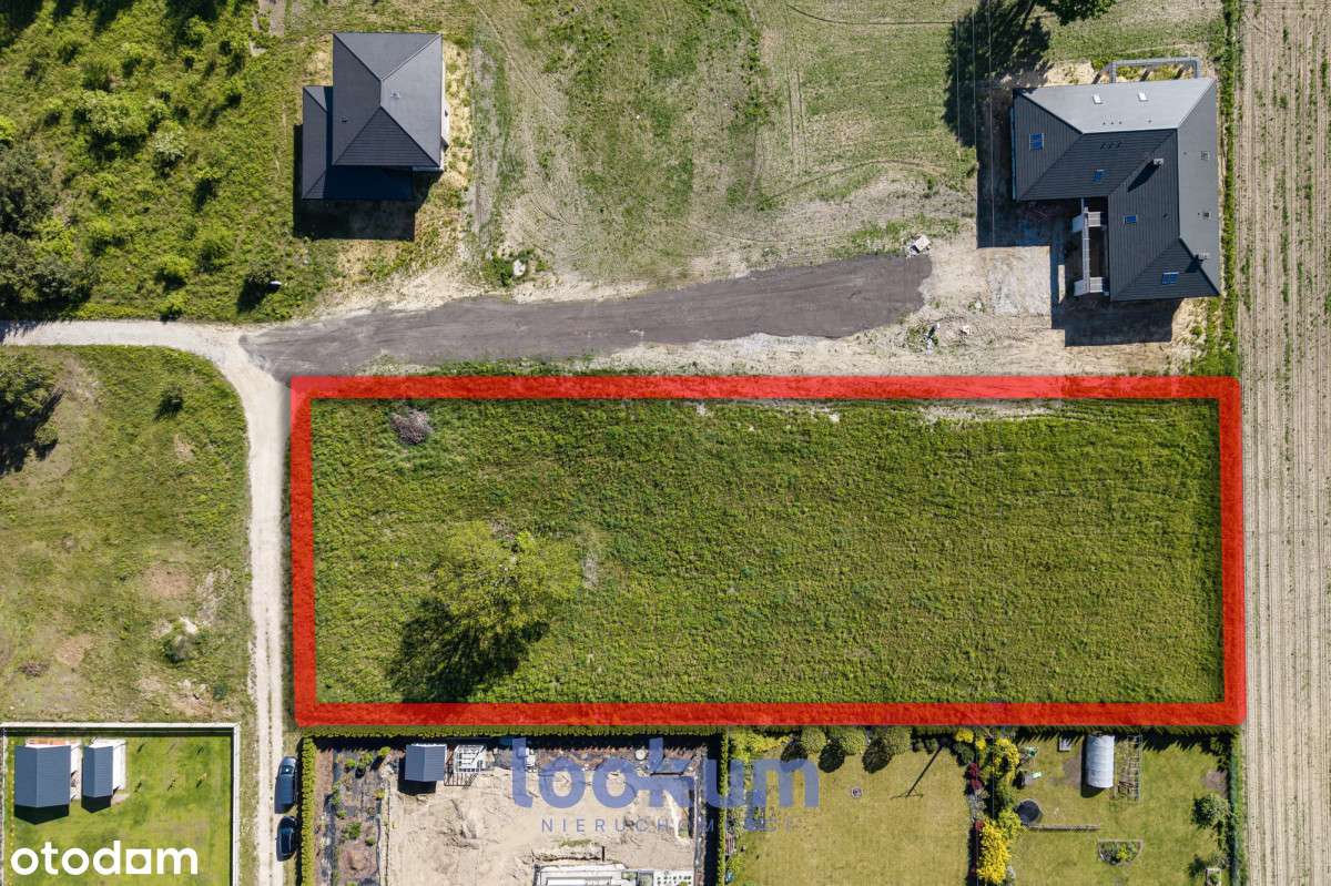 Działka 4750 m² z opcją podziału – 10 min od Łodzi - Pełny obrazek: 5/9