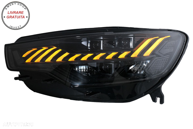 Faruri LED Audi A6 4G C7 (2011-2014) Facelift Design conversie de la Xenon la LED- livrare gratuita - 14