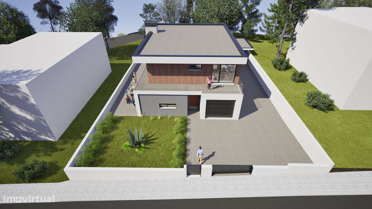 Moradia Isolada T4 - Arquitetura Moderna a 4 Kms do Centro-16