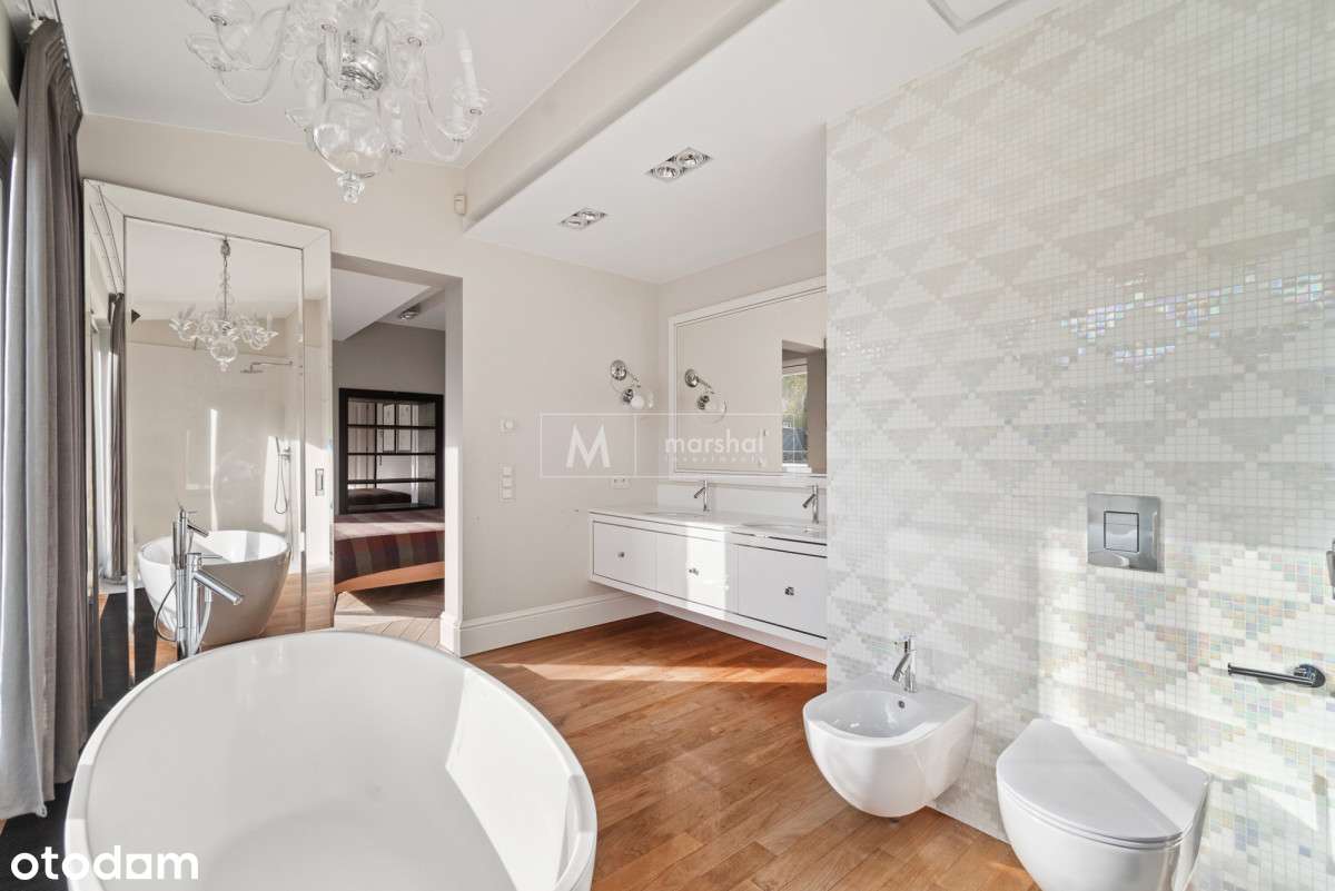 Penthouse z dużym tarasem - stara Saska Kępa!-7