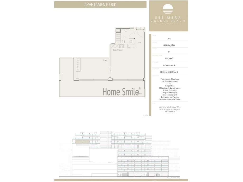 T1 DUPLEX . VISTA FABULOSA. PRIMEIRA LINHA. PISCINA.-9