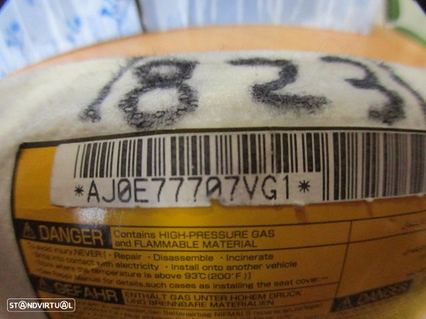 Airbag Banco AJ0E77407VG1 TOYOTA AURIS 2008 2.0D4D 126CV 5P CINZA  FE - 3