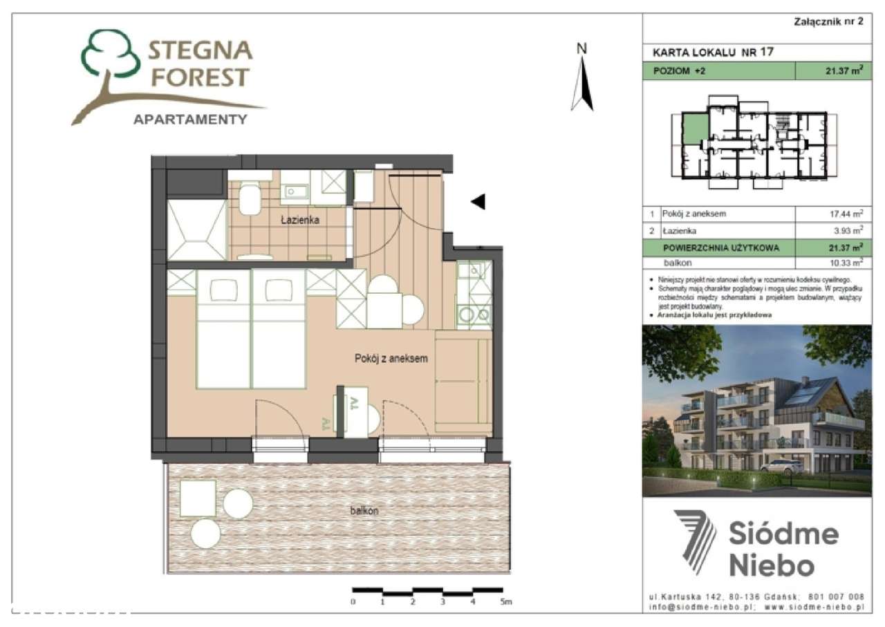 Apartament nad morzem w Stegnie | M17 - Pełny obrazek: 2/6