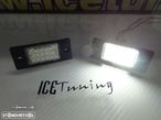 Suporte De Lâmpada De Matricula Com Led Branco Para VW Bora, Golf 5, Passat B5.5/3BG, Tiguan, Touareg, Porsche Cayenne/S 9PA 5-drs, Audi TT 8J 2-drs 2007- - 1