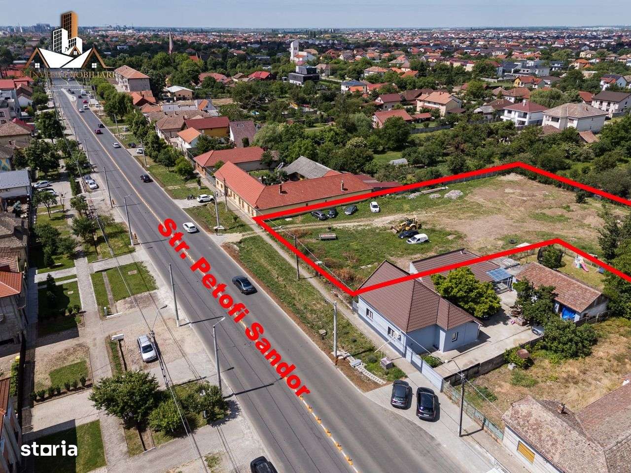 Teren intravilan Dumbravita& principala-3500 mp 0% Comision - Imagine principală: 1/6