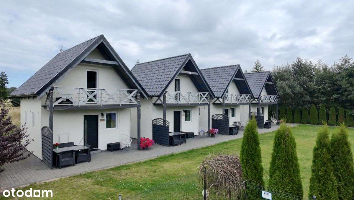 4 całoroczne domki 1,8 km od morza | Gotowy biznes