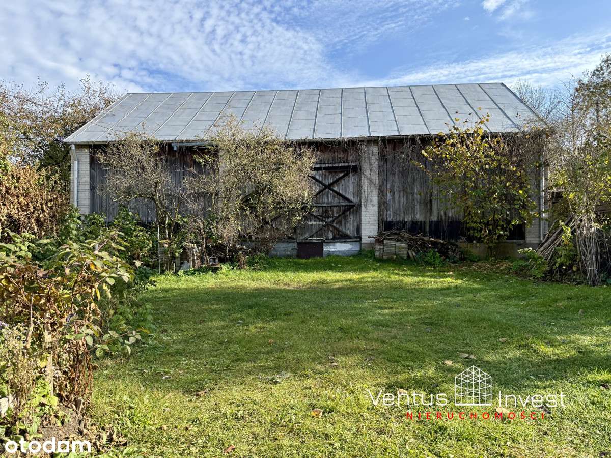 Działka z klimatycznym domem drewnianym -Czerwonka - Pełny obrazek: 4/12