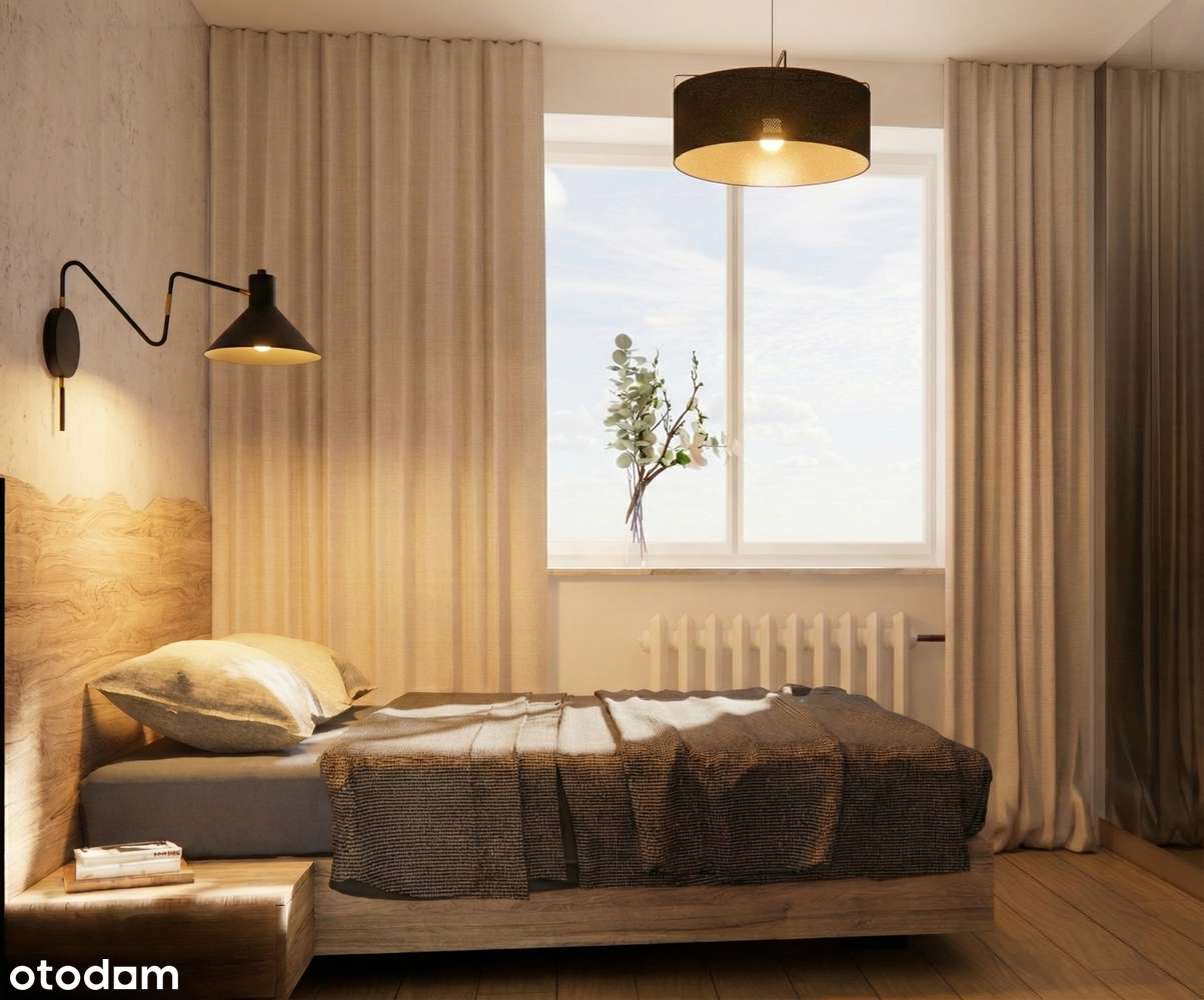 2 POKOJE | WYKOŃCZONE POD KLUCZ | GENERALNY REMONT | BALKON | CENTRUM - Pełny obrazek: 4/9