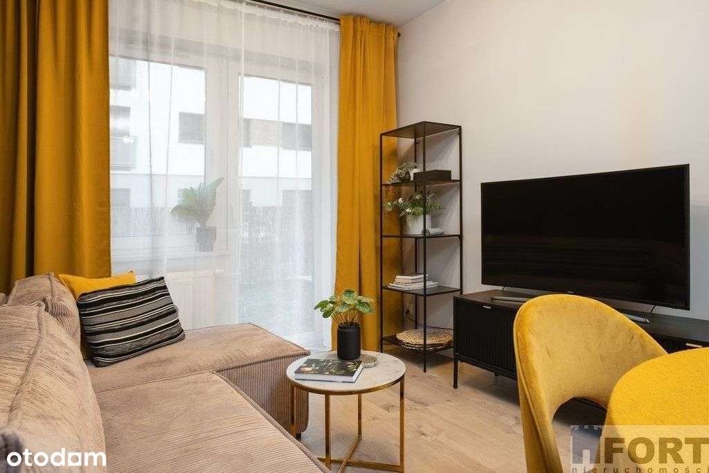 2-pok. umeblowane z ogródkiem i miejscem post.-3