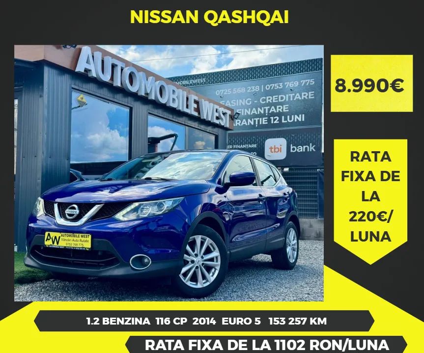 Nissan Qashqai II [2013 - 2021] 1.2 DIG-T N-Connecta 2014