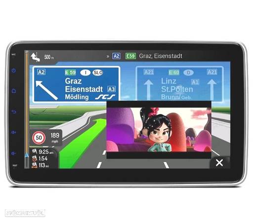 AUTO RADIO GPS 1 DIN ANDROID 12 LCD TÁCTIL 10" - 8