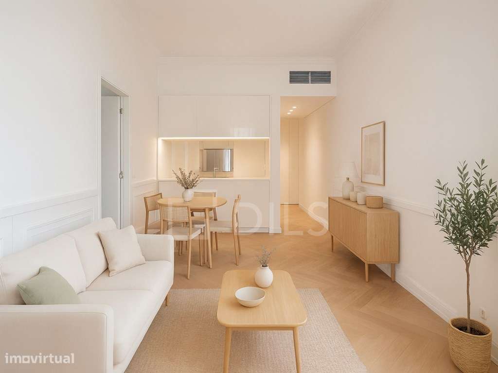 Apartamento T1 novo, com varanda, em Lisboa - Grande imagem: 3/28