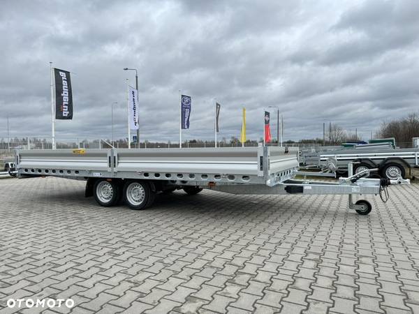 Wiola Multitrailer 3.5S | 500 x 210 cm | najazdy aluminiowe | burty aluminiowe - 7