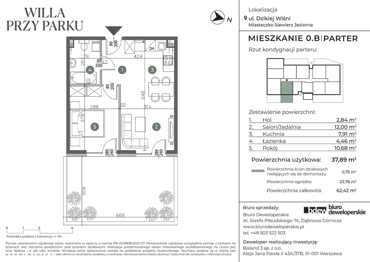 Willa Przy Parku | mieszkanie 2-pok. | 0_B - Pełny obrazek: 3/8